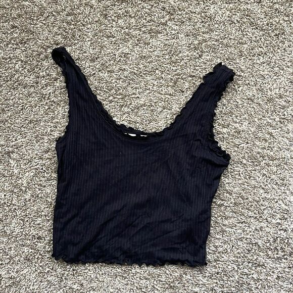 Cropped ribbed tank   - Picture 1 of 1